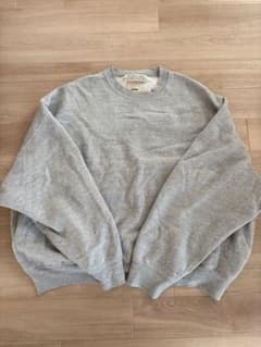 THE SHISHIKUI Brushed Crew ヘザーグレー M - メルカリ