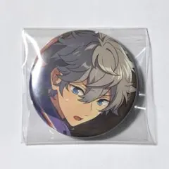 あんスタ プロセカ コラボ ぱしゃっつ ホログラム缶バッジ 青柳冬弥