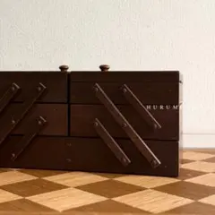 2026年最新】レトロ 木製 裁縫箱の人気アイテム - メルカリ