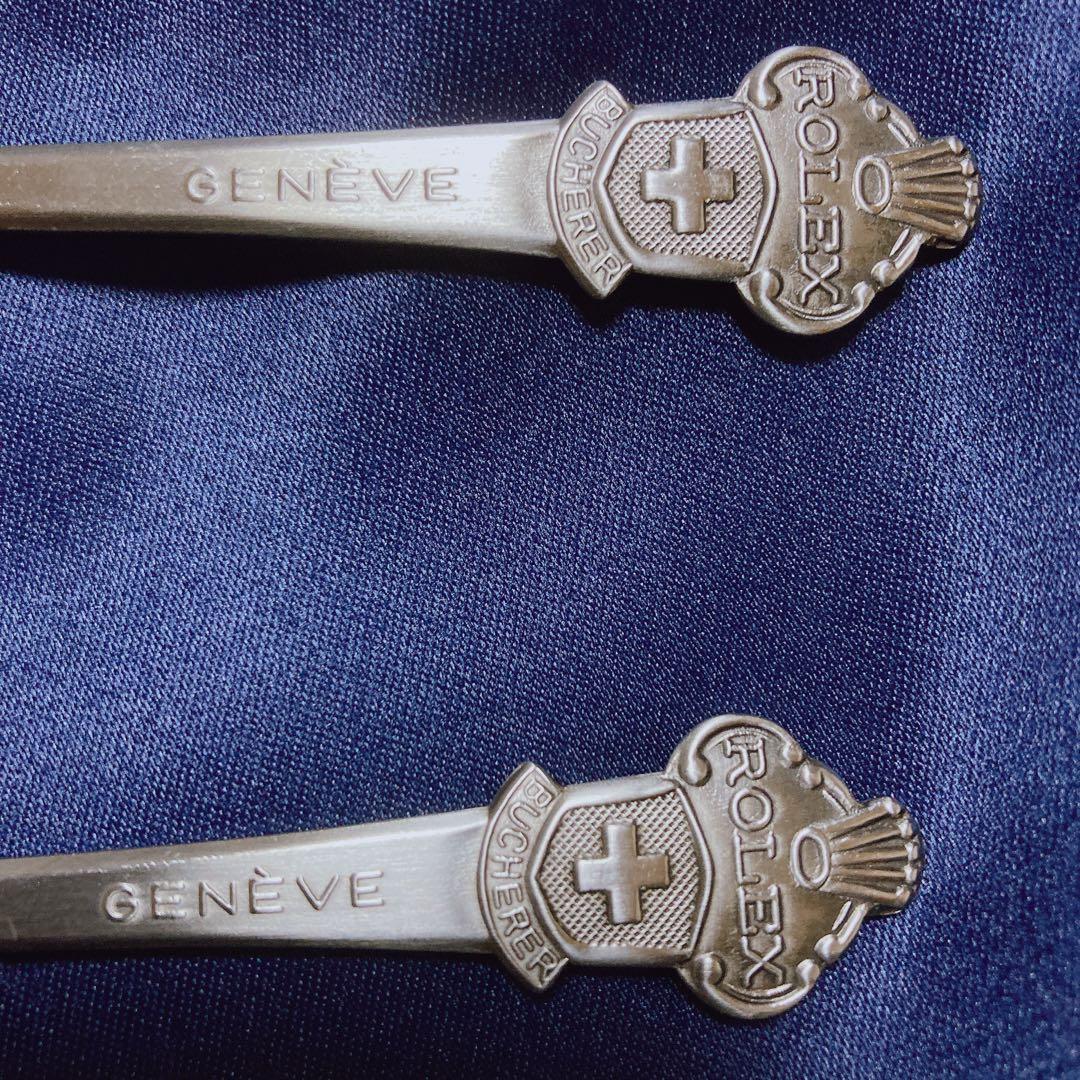 非売品 ROLEX ロレックス ノベルティスプーン 2本セット - メルカリ