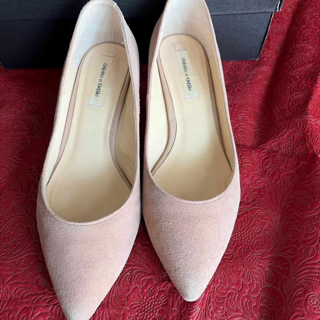 Odette e Odile ベージュ パンプス - メルカリ