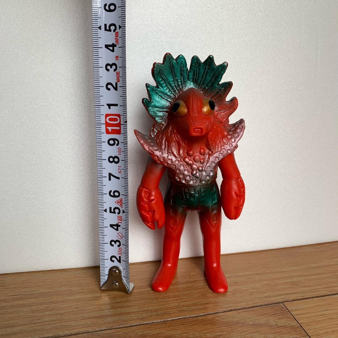 当時物・ギロン人（ミドルサイズ） Yahoo!オークション - ブルマァク ギロン人 当時物 ソフビ スタンダー