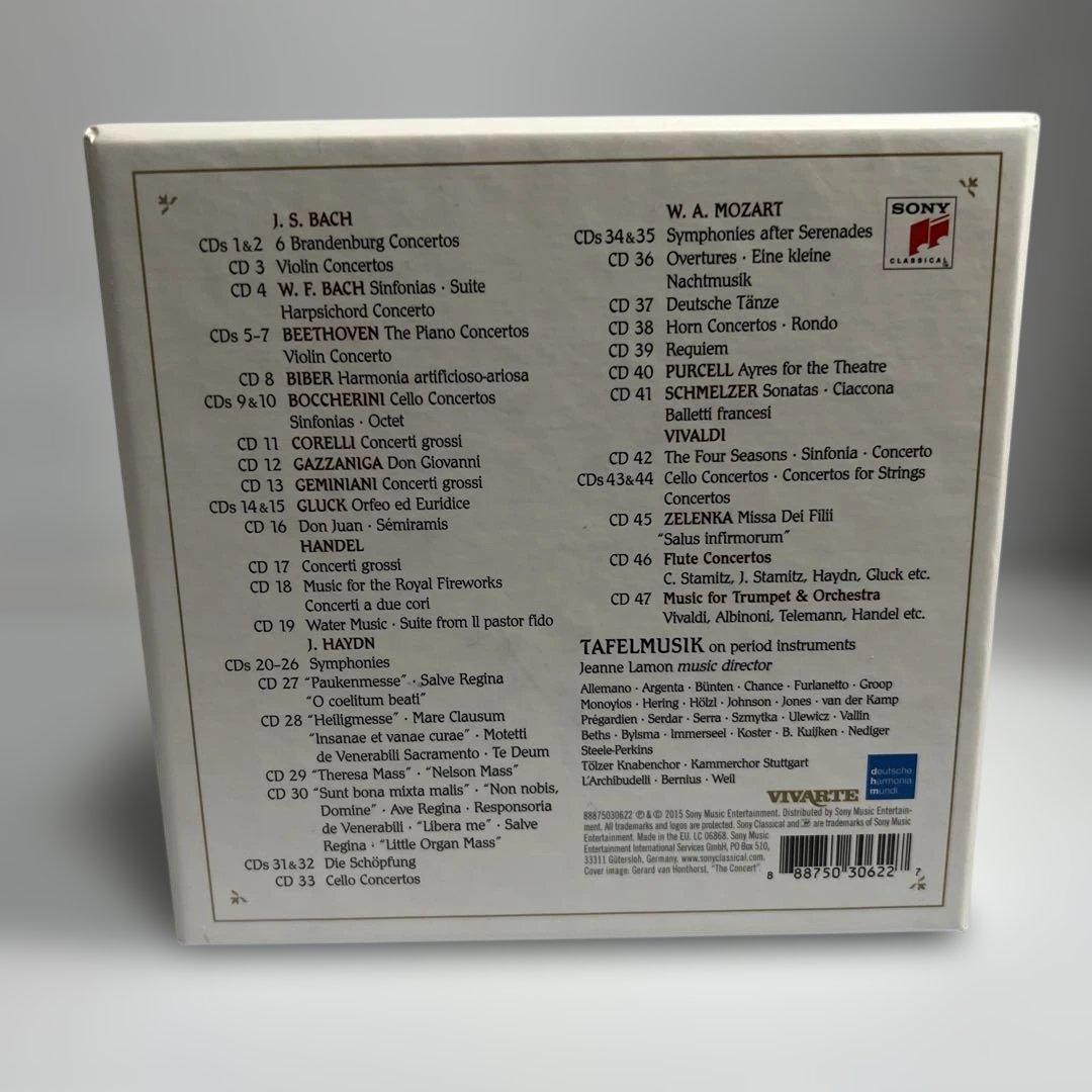 ターフェルムジーク・バロック・オーケストラ／ソニー録音集（47CD）