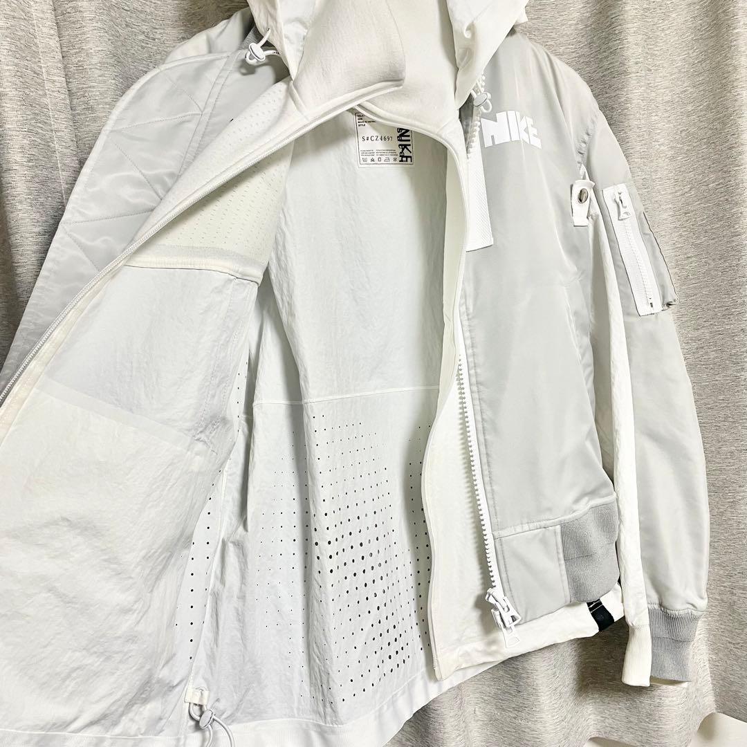 レア Nike sacaiナイキ サカイ ボンバージャケット MA-1サイズXS