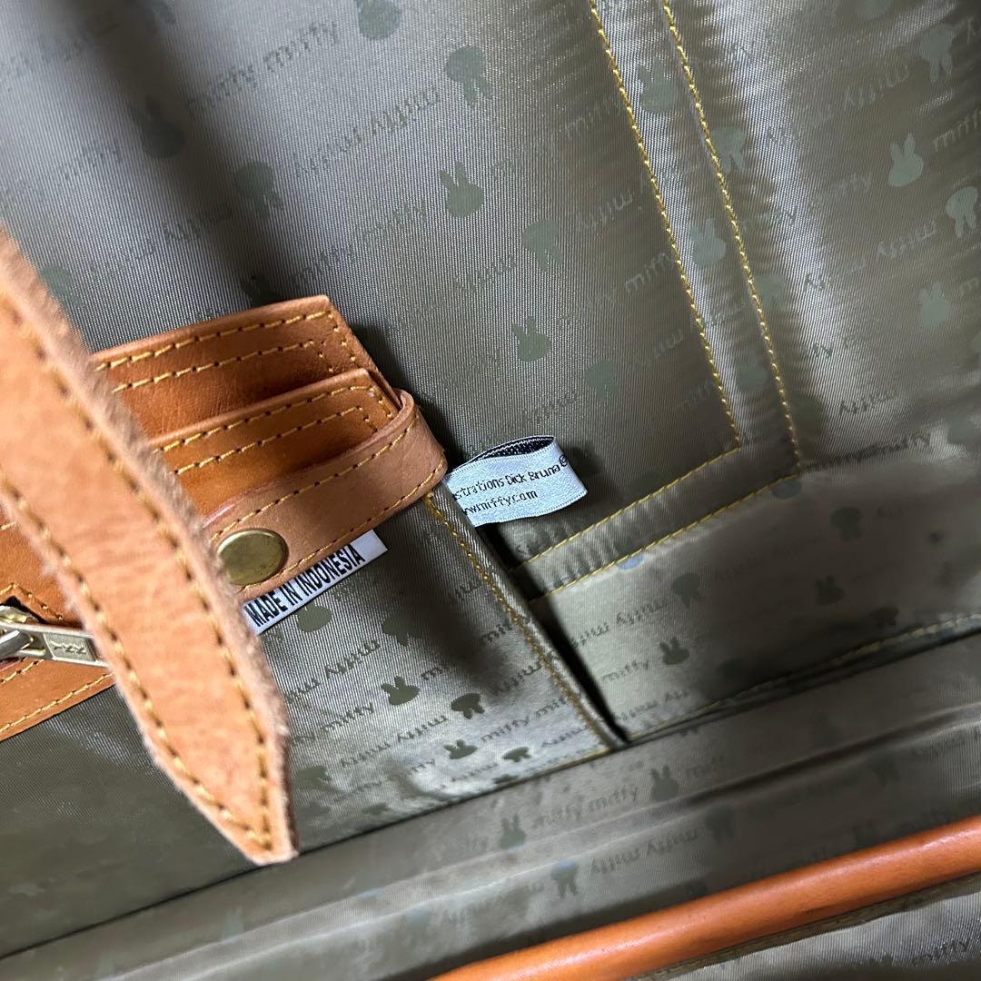 希少□ ミッフィー リーブス トランクケース 牛革 - メルカリ