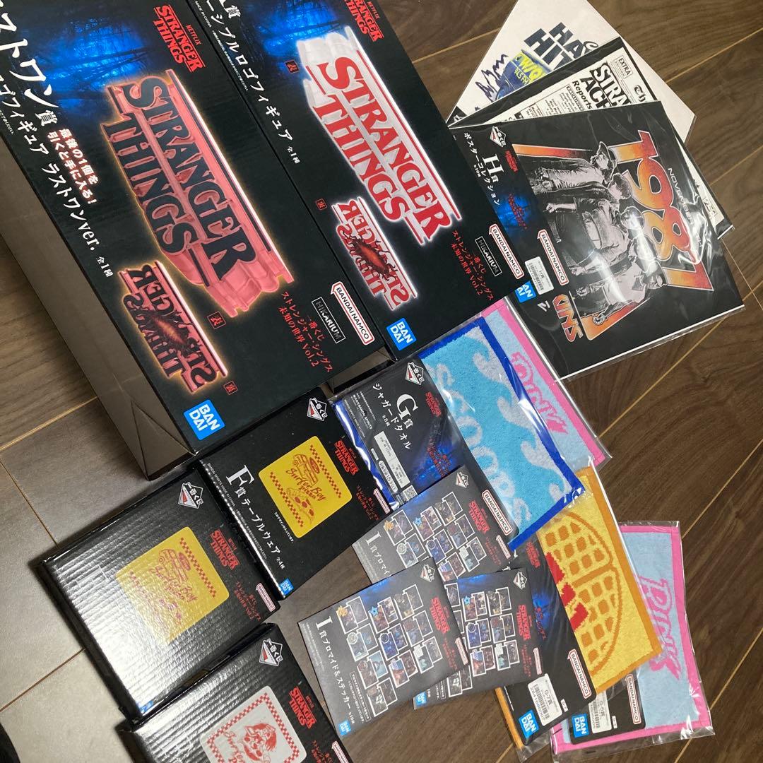一番くじ　ストレンジャー・シングス A賞　F賞　G賞　 H賞　ラストワン賞 バンダイ(BANDAI)|フィギュア|【ハードオフ公式通販】オフモール