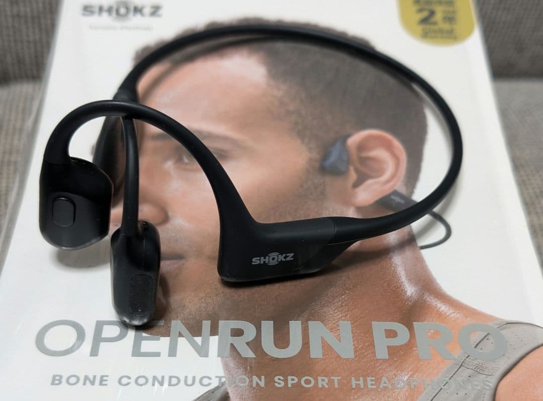 【けいたさん専用】SHOKZ OPENRUN PRO 骨伝導イヤホン クラウドファンディング1億円突破！Shokzの骨伝導イヤホン「OpenRun