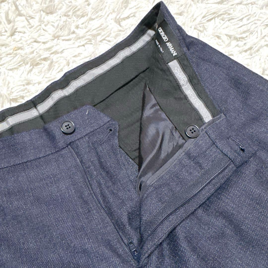 《美品》GIORGIOARMANI スーツ XXL 54 ネイビー SOHO