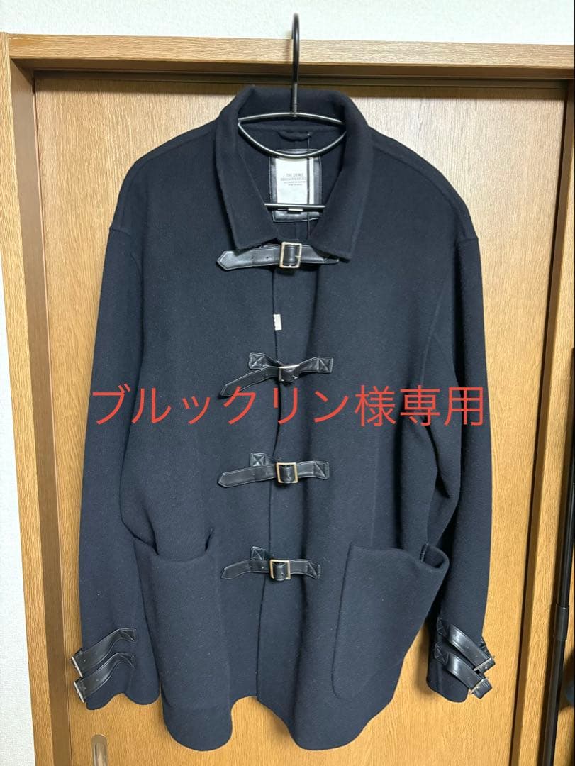 【CRIMIE】 WOOL DUFFLE COAT タグ付き新品・未使用　XXL Gloverall | Grey Melange Wool Monty Duffle Coat | Fine Menswear