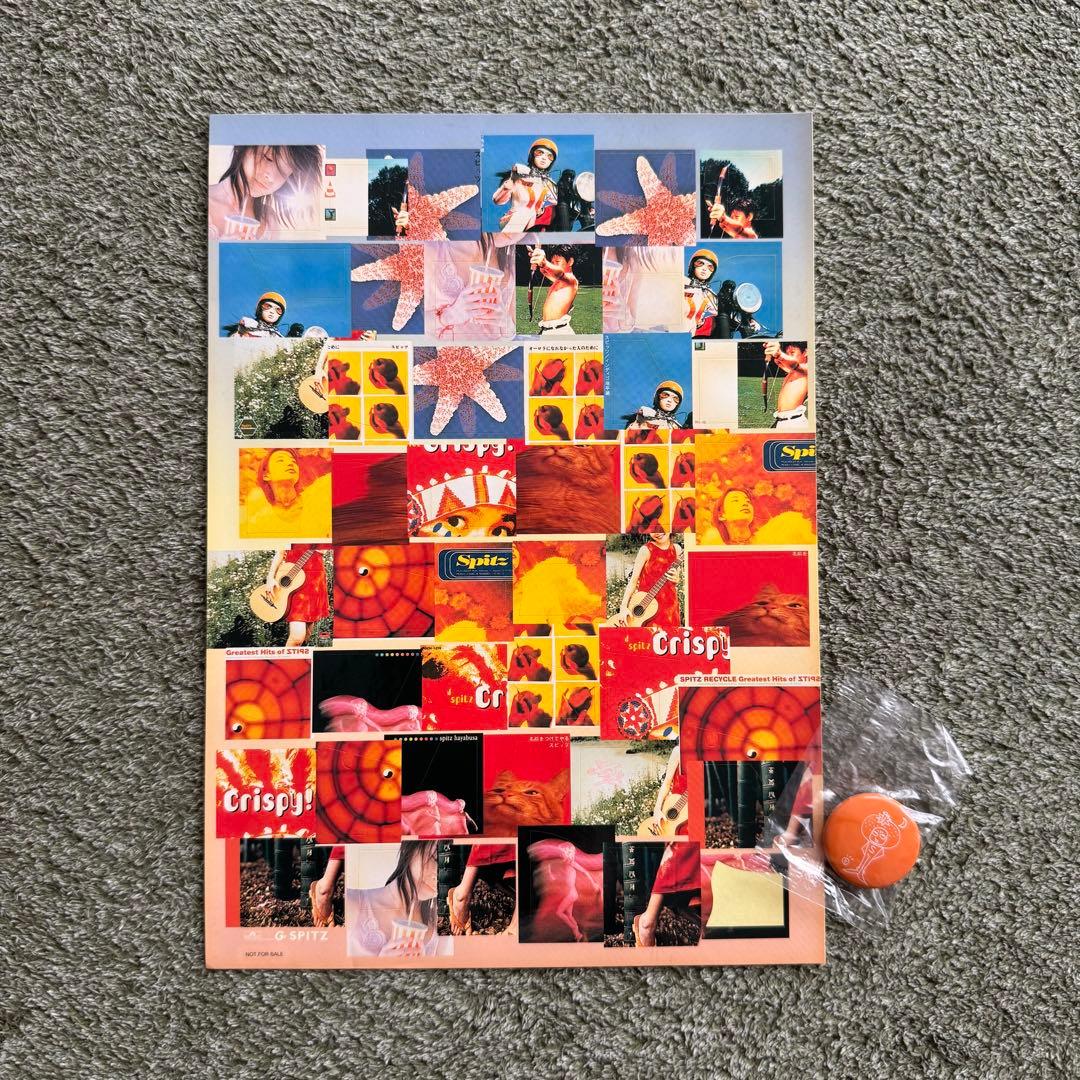 非売品 スピッツ アルバム ジャケットデザイン ステッカー Spitz