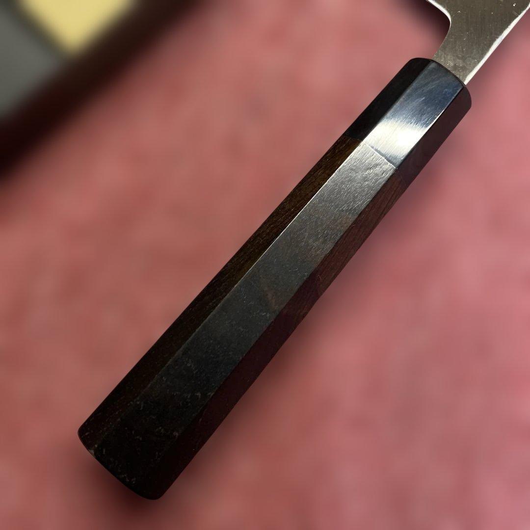 銀三 勘所切付型特製万能和包丁 210㎜ 7寸