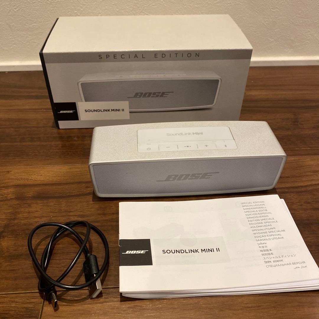 Bose SoundLink mini2スペシャルエディション　ジャンク スマホの音楽再生のために Bose SoundLink Mini II Special Edition を