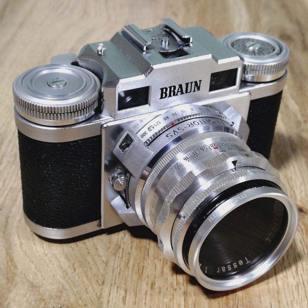 BRAUN Super Ⅱ (paxette)Tessar F2.8 50mm Braun Super Paxette II Camera | Xenar 50mm f2.8 | White | Germany | 19