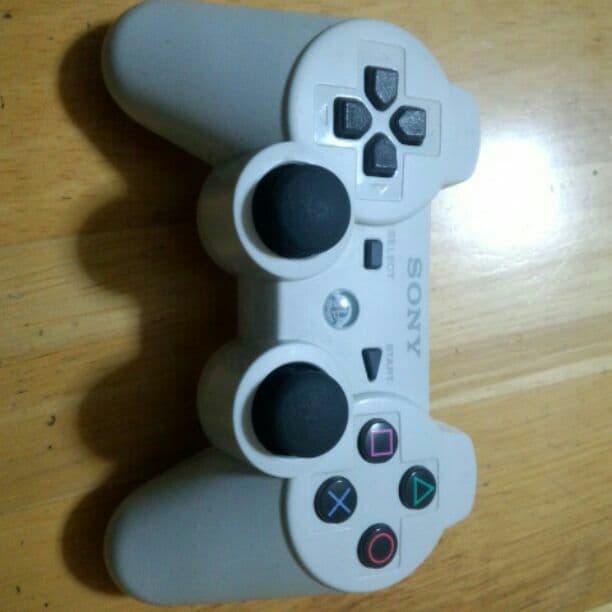 PS3ホワイトコントローラー Sony Playstation 3 PS3 Sixaxis DualShock 3 Controller White