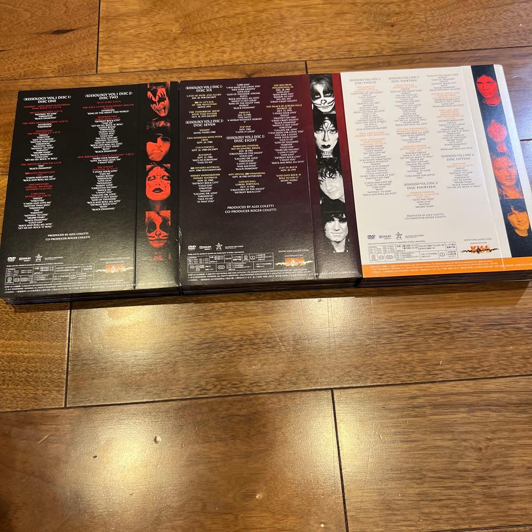 KISS 地獄大全 DVDボックスセット（DVD18枚組）