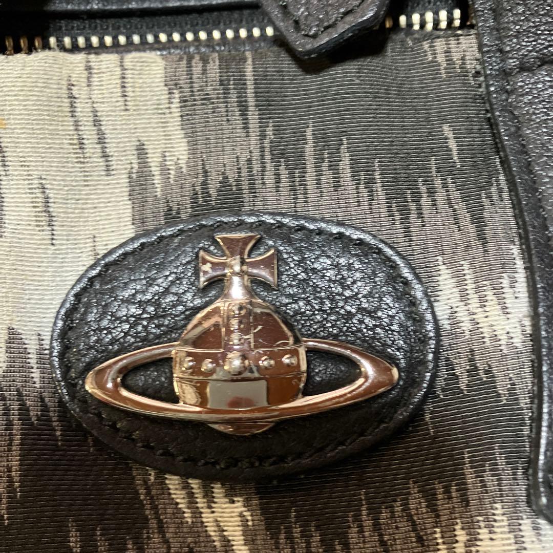 Vivienne Westwood レオパード柄 ミニボストンバック ショルダー