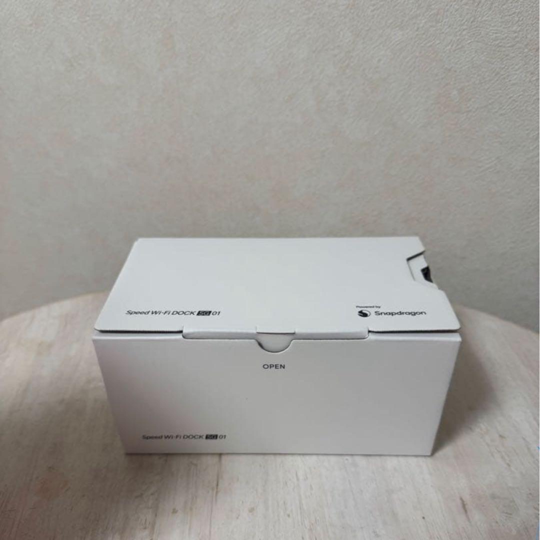 Speed Wi-Fi DOCK 5G 01 未使用