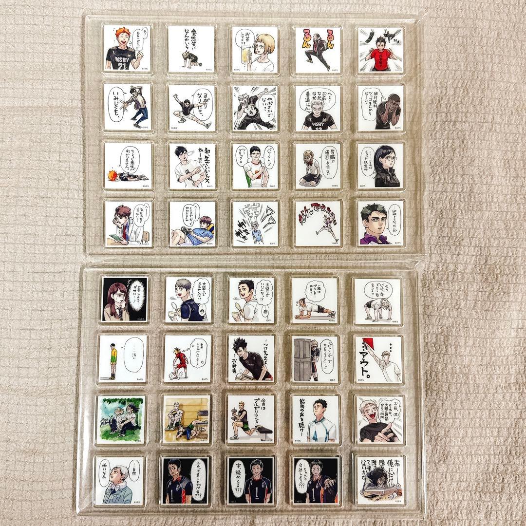 ハイキュー ジャンプGIGA応募者全員サービス アクリルタイル2点セット ジャンプGIGA 2022 AUTUMN ハイキュー!! 応募者全員サービス賞品 | K-B