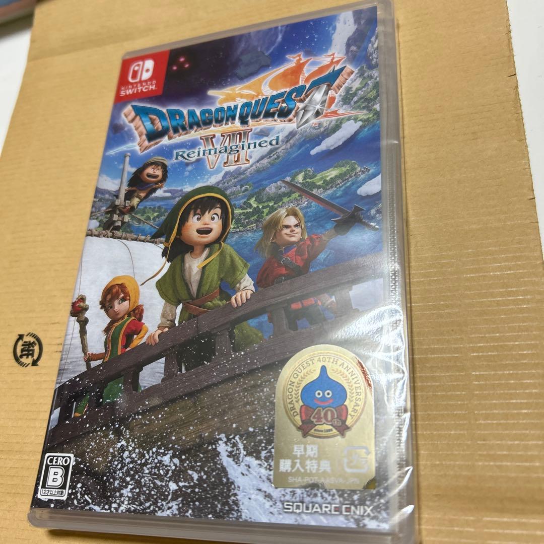 新品未開封　ドラゴンクエストⅦ reimagined　早期特典付き ドラゴンクエスト7 reimagined 新品未開封 早期購入特典付き - メルカリ