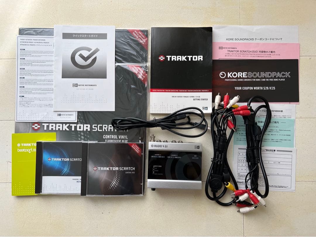 DJ機材 TRAKTOR SCRATCH DUO DJ機材 TRAKTOR SCRATCH DUO Native Instruments TRAKTOR SCRATCH DUO