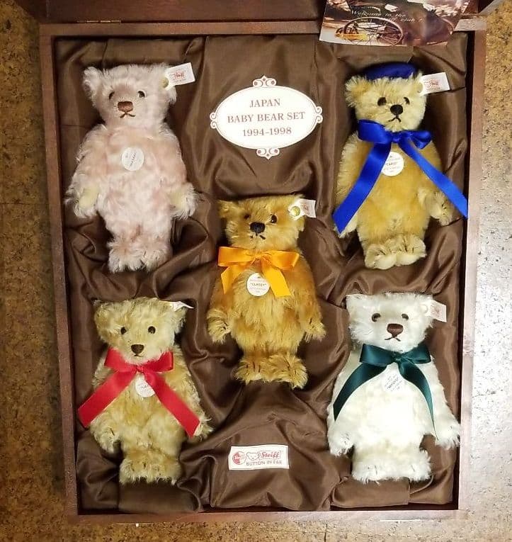 JAPAN BABY BEA SET MASAKO ベア STEIFF 日本限定 - メルカリ