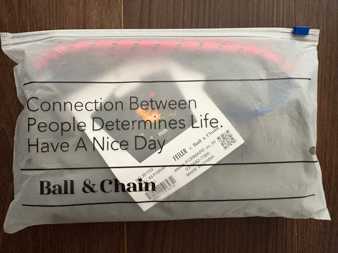 新品　ボールアンドチェーン　フェイラー　ハイジ　フレンズフォレスト　グレー　L フェイラー ボールアンドチェーン コラボ ハイジ バッグL グレー 即