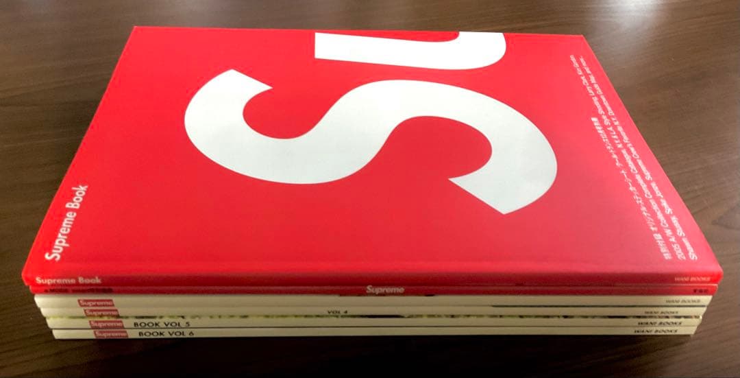 希少美品】Supreme ムックBook 全6巻 トート付 - メルカリ