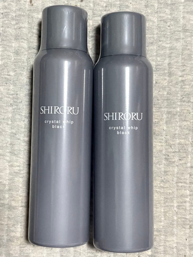 SHIRORU シロル クリスタルホイップ ブラック 2本セット - メルカリ