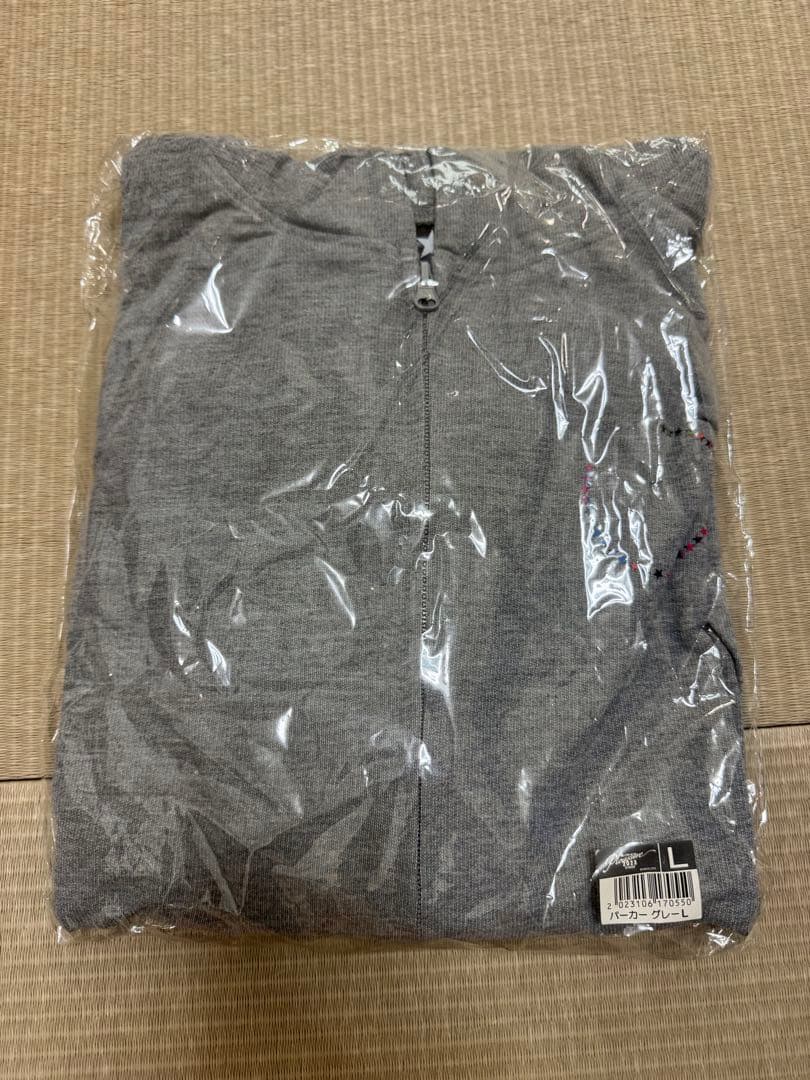 新品未開封　B'z Pleasure 2023 パーカー B'z LIVE-GYM Pleasure 2023 -STARS-｜GOODS（ジップパーカー グレー）