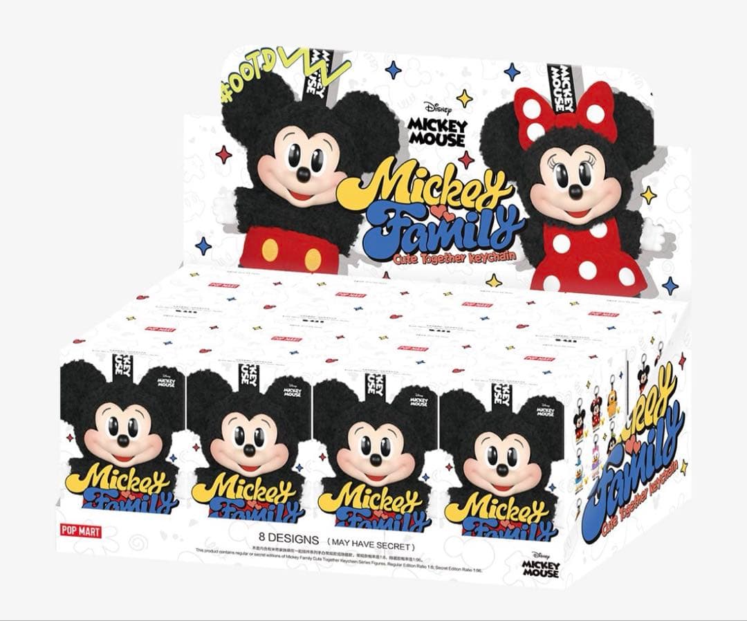 POPMART　ポップマート　ディズニー　ミッキーファミリー 楽天市場】【正規品保証】 DISNEY ミッキーファミリー キュート