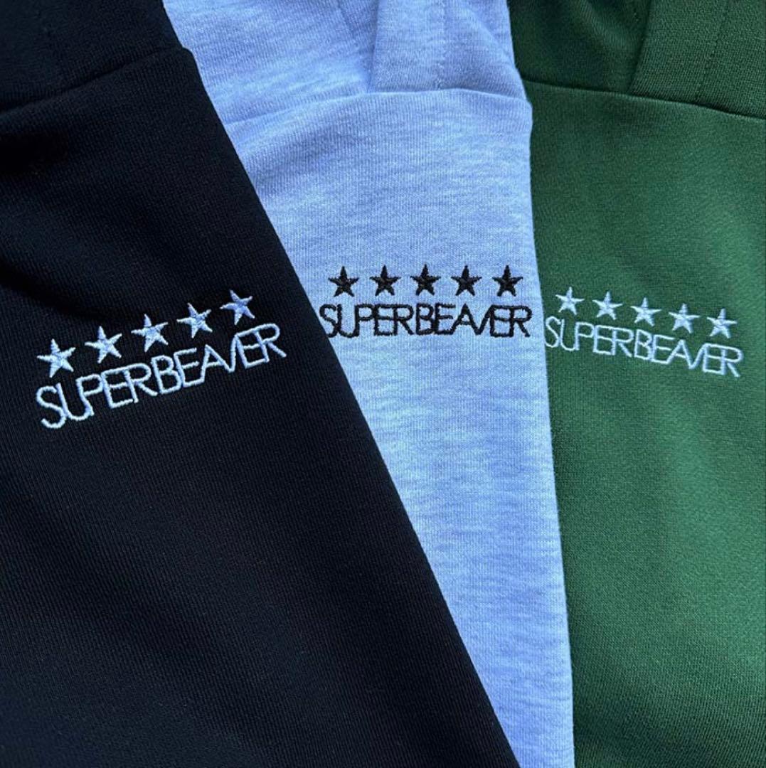 SUPER BEAVER ビックシルエットパーカー グリーン XLサイズ - メルカリ