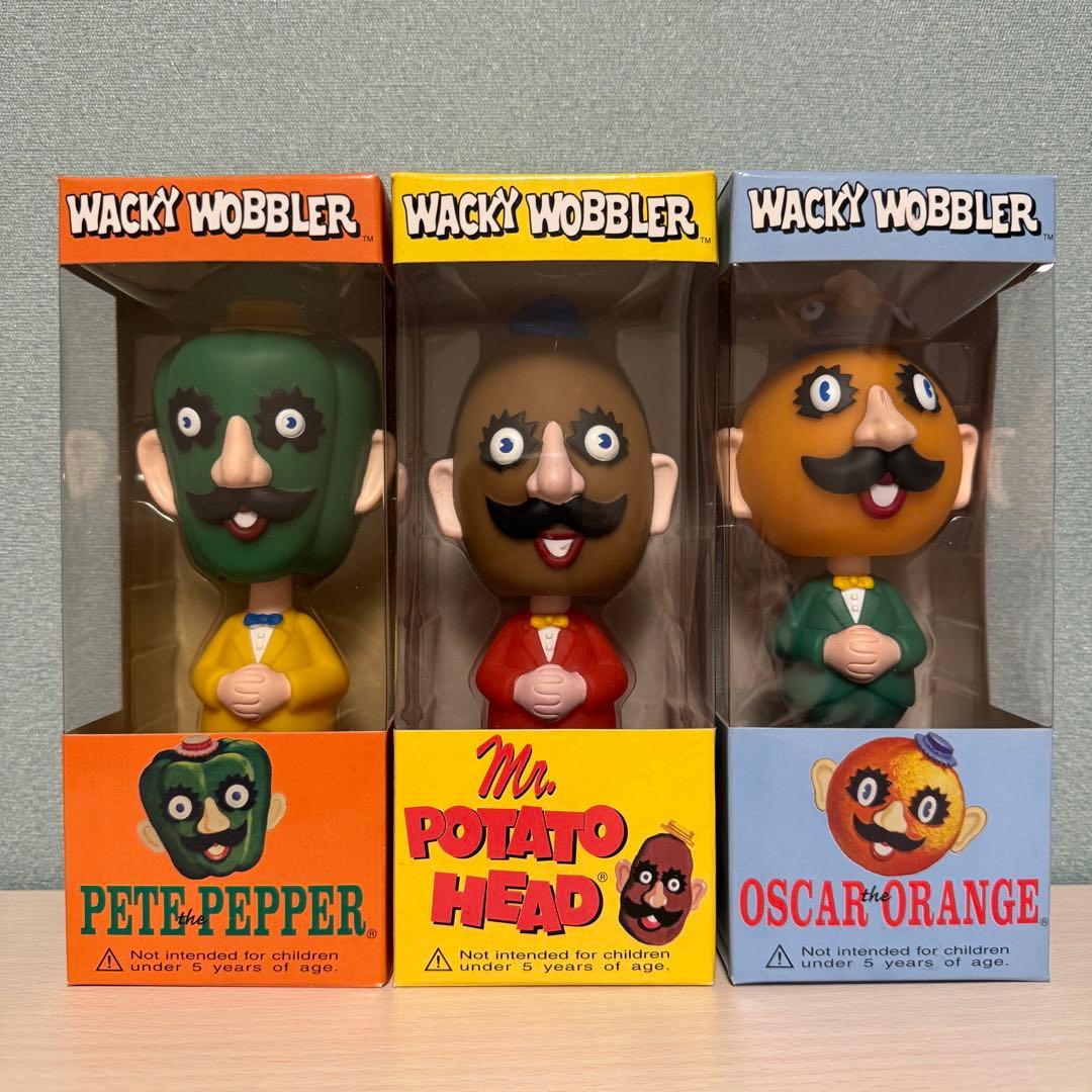 FUNKO WACKY WOBBLER】 ミスターポテトヘッド3体コンプセット - メルカリ