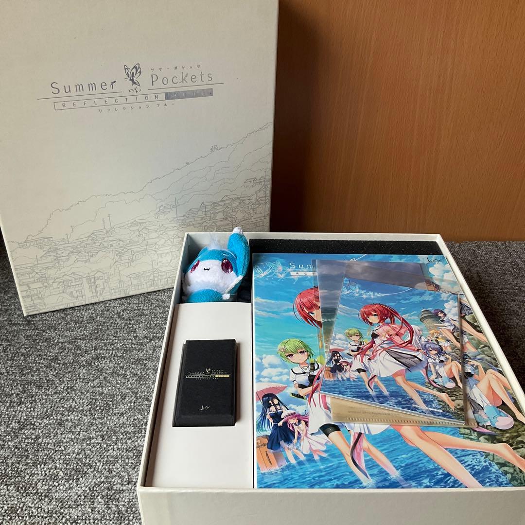 Summer Pockets REFLECTION BLUE豪華限定版パッケージ - メルカリ