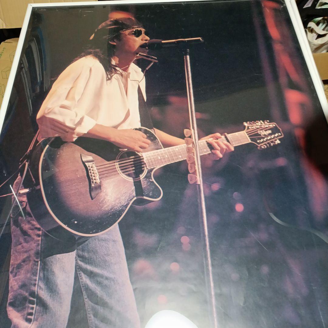 浜田省吾額装超特大ポスター Yahoo!オークション - 額装品 浜田省吾⑦① これはカッコいい 指差しポ