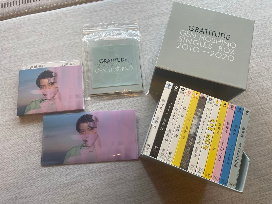 【セット】 Single Box& 不思議／創造（初回限定） Gen Hoshino Singles Box “GRATITUDE” 【11CD(12)+10DVD+特典CD+特典BD