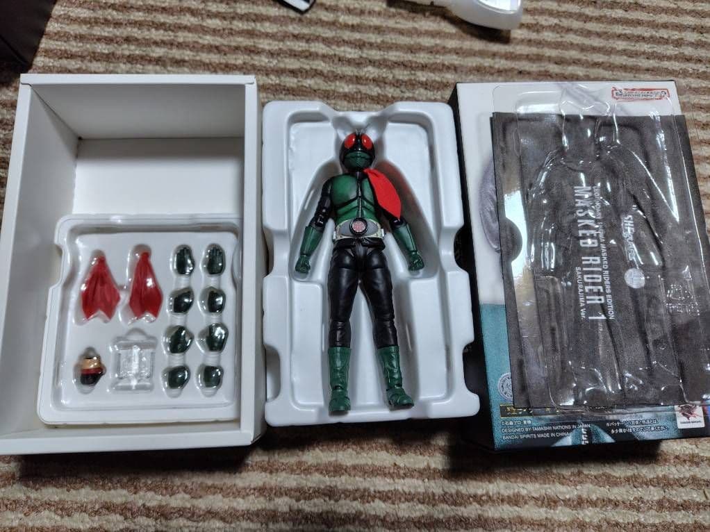 真骨彫仮面ライダー1号 桜島 魂ネイション2018開催記念商品】「S.H.Figuarts（真骨彫製法）仮面