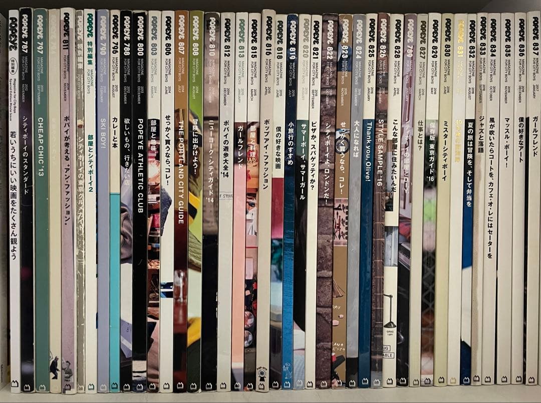 POPEYE 雑誌セット 約40冊 POPEYE（ポパイ）のバックナンバー | 雑誌/電子書籍/定期購読の予約は