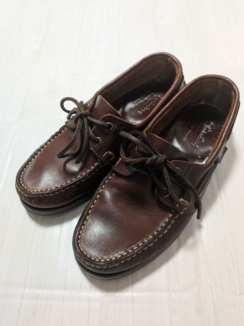パラブーツ Paraboot BARTH AMERICA Paraboot Barth America Boat Moc - Drinkwater's Cambridge