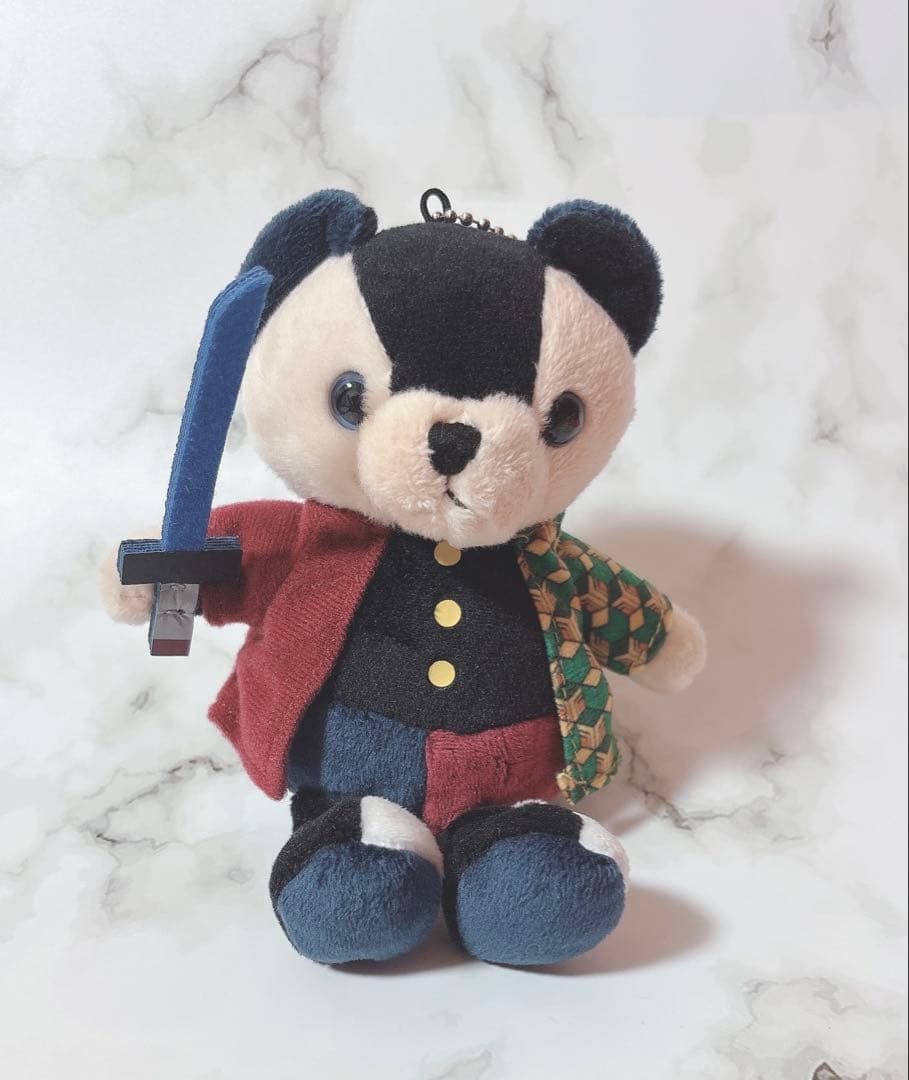 鬼滅の刃 冨岡義勇　バースデー ベア クマ　ぬいぐるみ　ジャンプショップ 鬼滅の刃 ジャンプショップ バースデイ ベア 冨岡義勇 - メルカリ