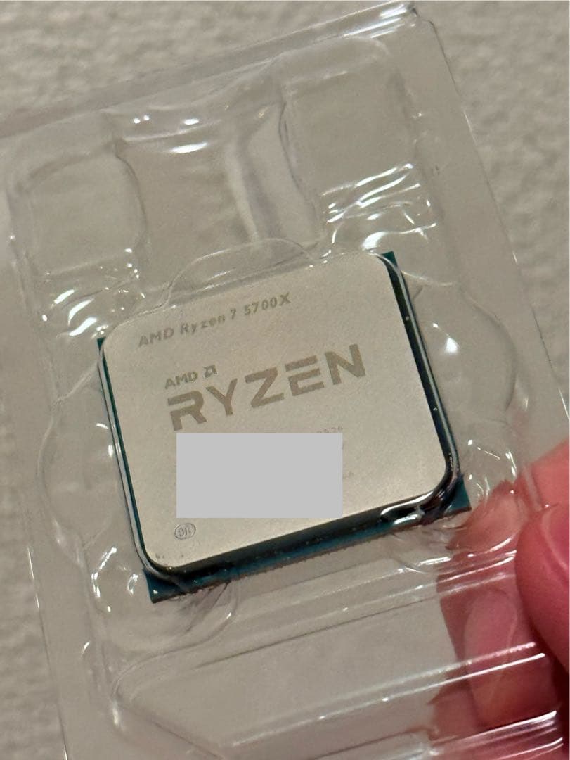 【CPU本体のみ】中古Ryzen 7 5700X New) AMD Ryzen 7 5700X 8 Core 16 Thread AM4 Unlocked 3.4 GHz CPU