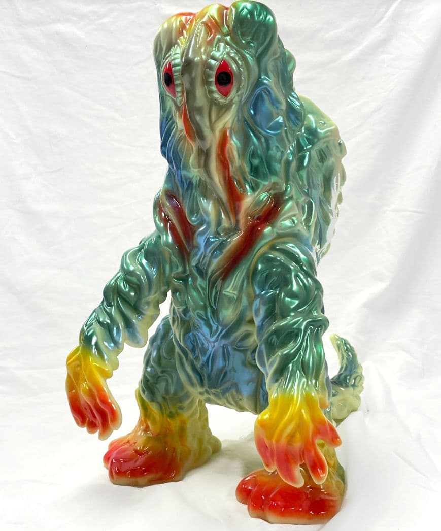 M1号 DXヘドラ ニューカラー　蓄光 Amazon.co.jp: !!M1号 DXヘドラ 蓄光版 全高45cm デラックスヘドラ GID