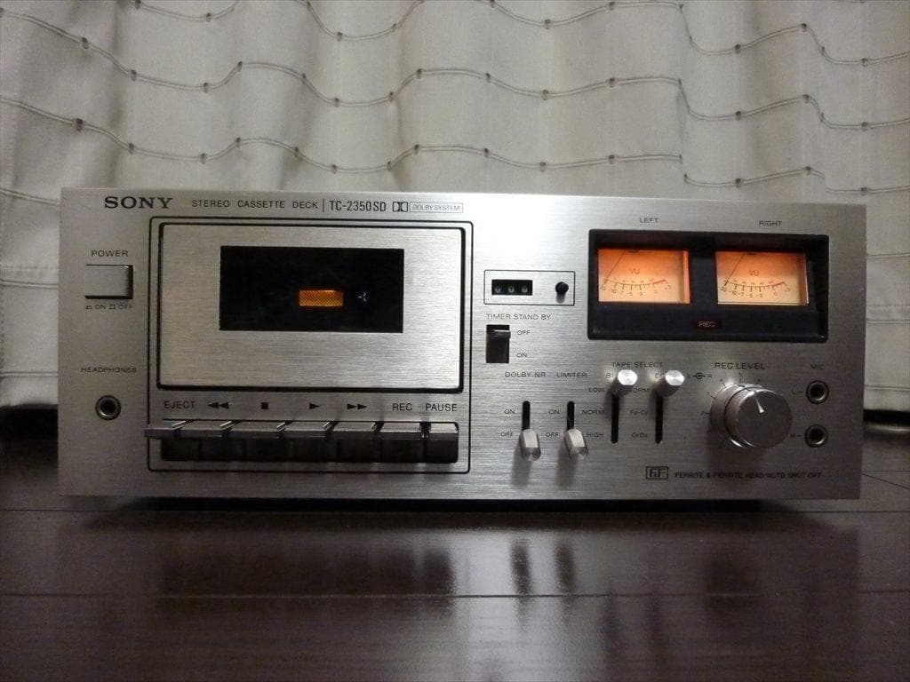 SONY ソニー カセットデッキ TC-2350SD 修理済 全機能動作 美品 町田電化サービス｜家電 修理の公式ブログ:ソニー SONY カセットデッキ