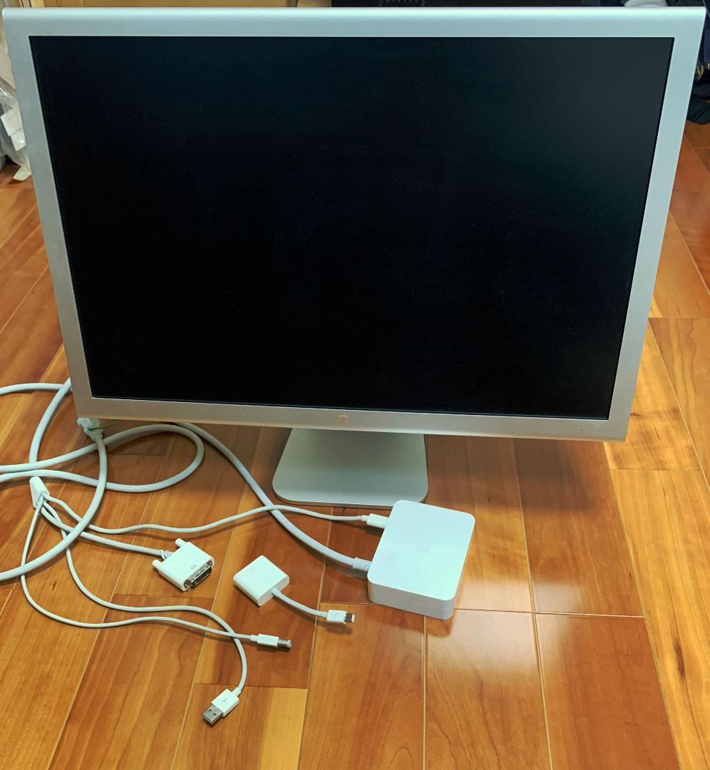 Apple Cinema HD Display 23 ディスプレイとおまけ付 - メルカリ