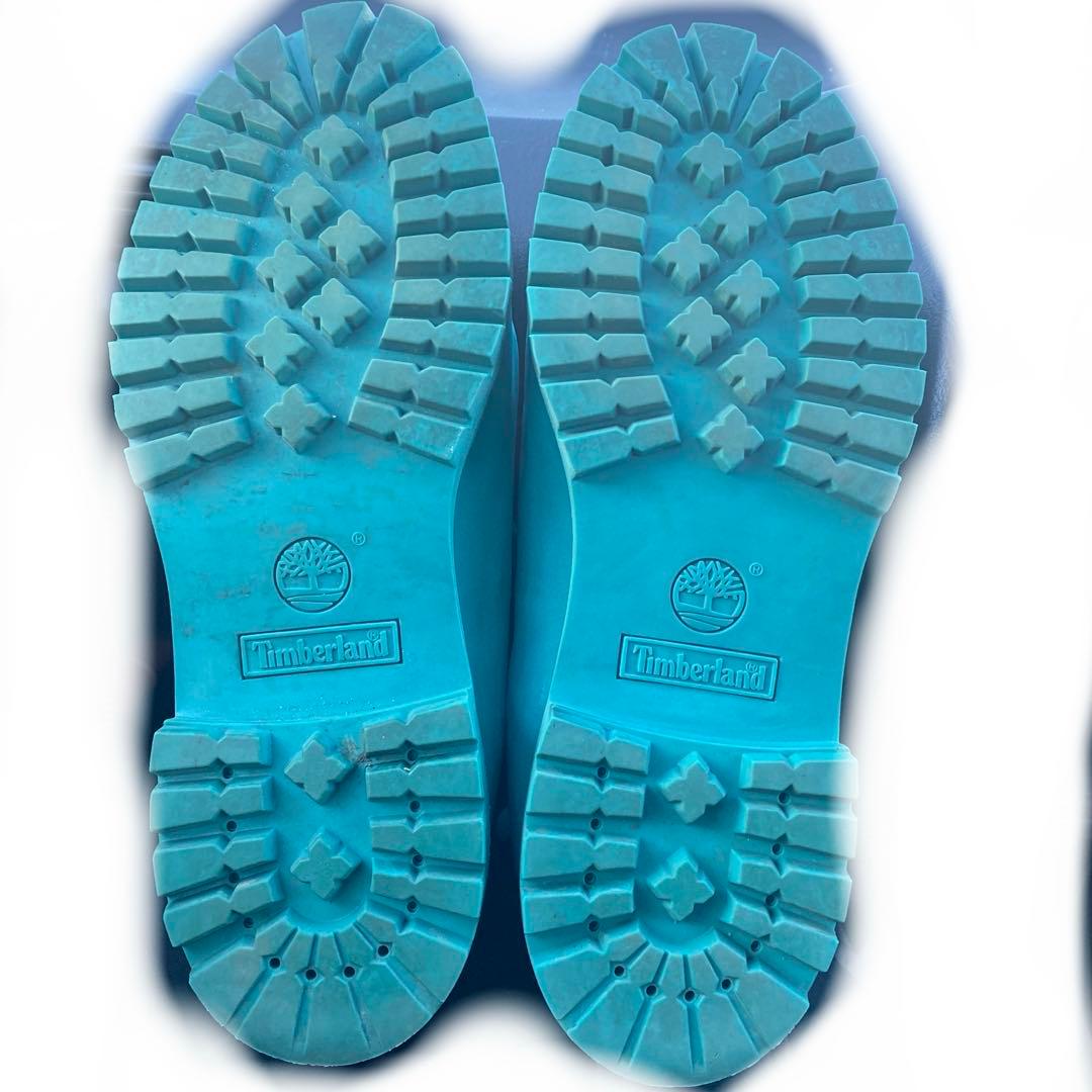 レア】Timberland ブルーグリーン29cm メンズ 大きいサイズ - メルカリ