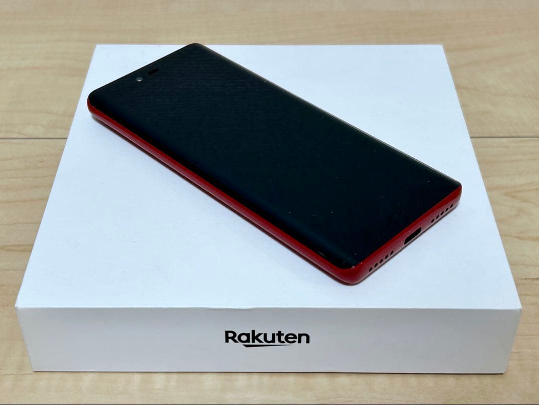 楽天ハンド Rakuten Hand P710 クリムゾンレッド ※コード欠品 - メルカリ