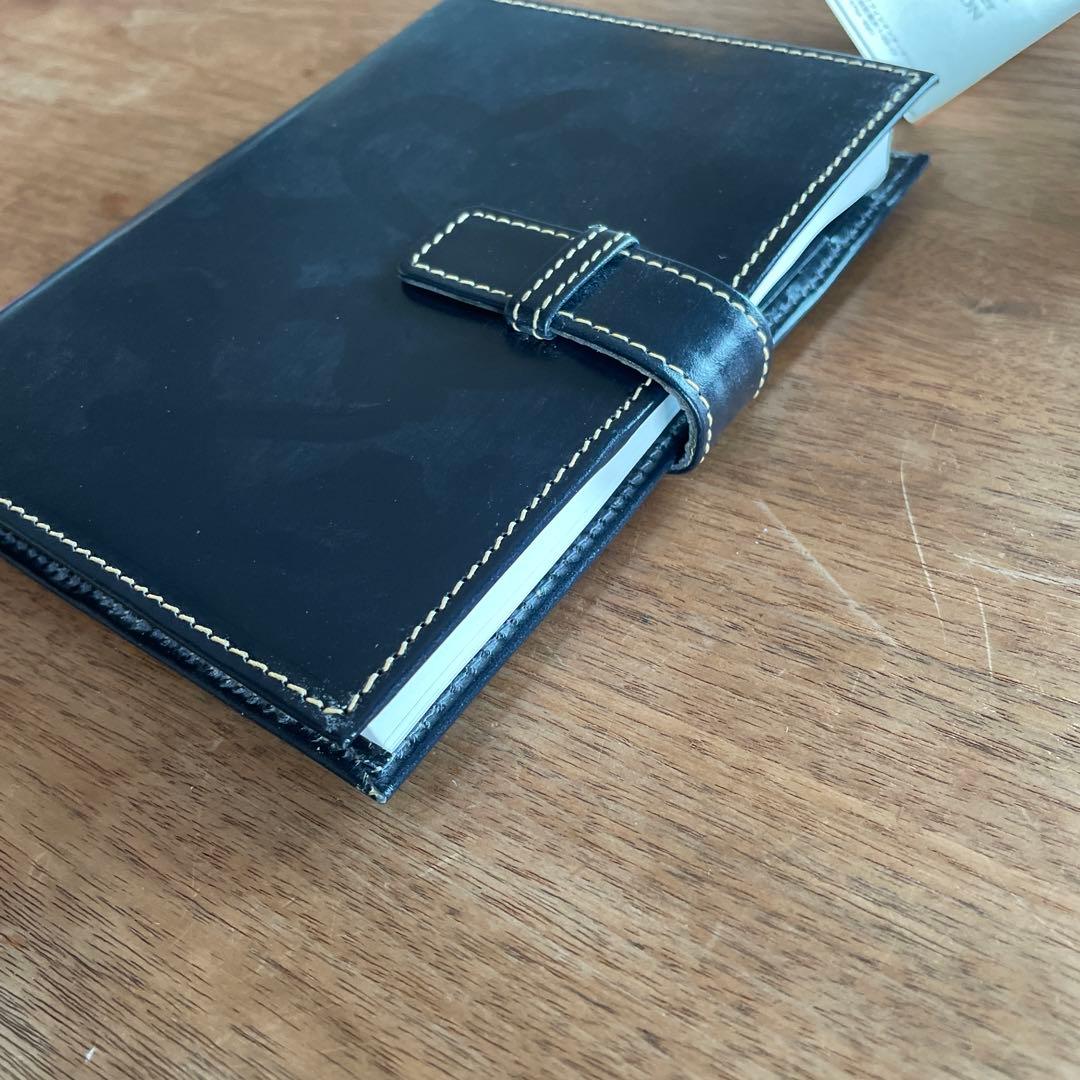 新品 紺 ホワイトハウスコックス RHODIA COVER ロディア メモカバー
