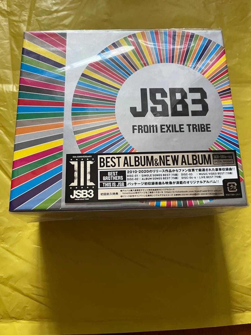 #JSOULBROTHERS3 #ベスト&オリジナルアルバム 2021.11.10(wed)Release!!三代目 J SOUL BROTHERS from EXILE TRIBE