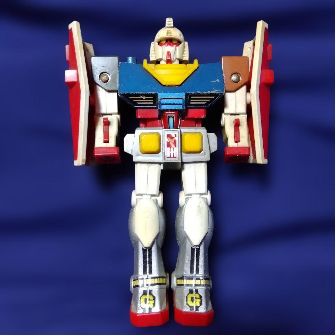 昭和激レア【超合金　機動戦士ガンダム　合体セット】　クローバー社。約４０年前の物 2026年最新】ガンダム クローバー 合体セットの人気アイテム - メルカリ