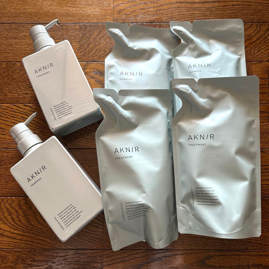 AKNIR アクニー　シャンプー&トリートメント　本体　詰め替え Amazon | 【詰め替え用】AKNIR アクニー 公式 薬用 ヘア シャンプー