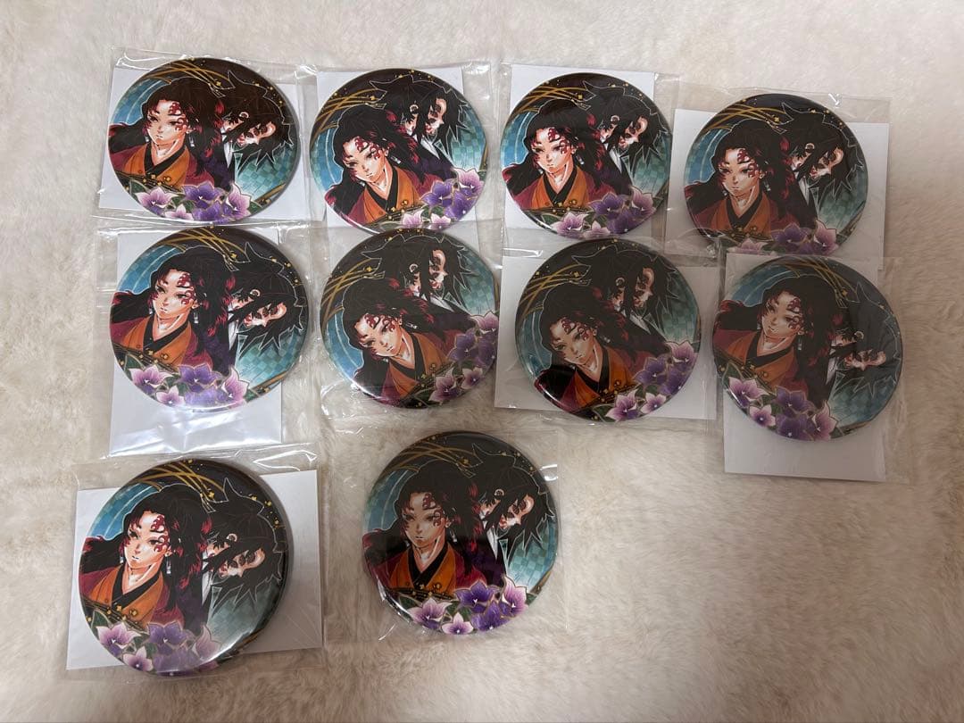 鬼滅の刃 コレクション缶バッジ 継国兄弟 黒死牟 縁壱　10個セット 鬼滅の刃 継国縁壱＆黒死牟コレクション缶バッジ第4弾 | K-BOOKS 池袋